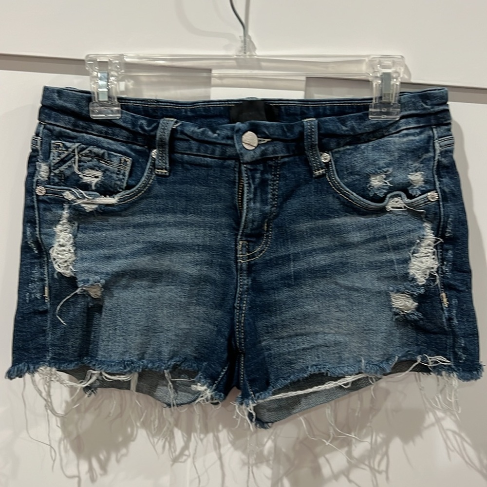 Buckle black shorts size 28